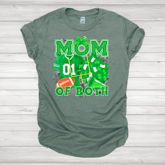 Mom Of Both with Background Green Transfer