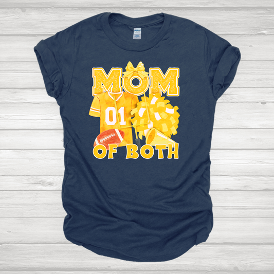 Mom Of Both Yellow Transfer