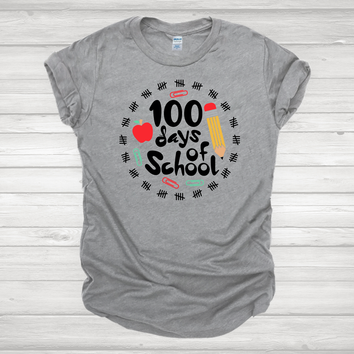 100 Days Of School Transfer