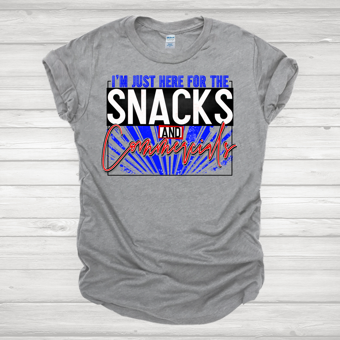 I'm Just Here For The Snacks & Commercials Transfer