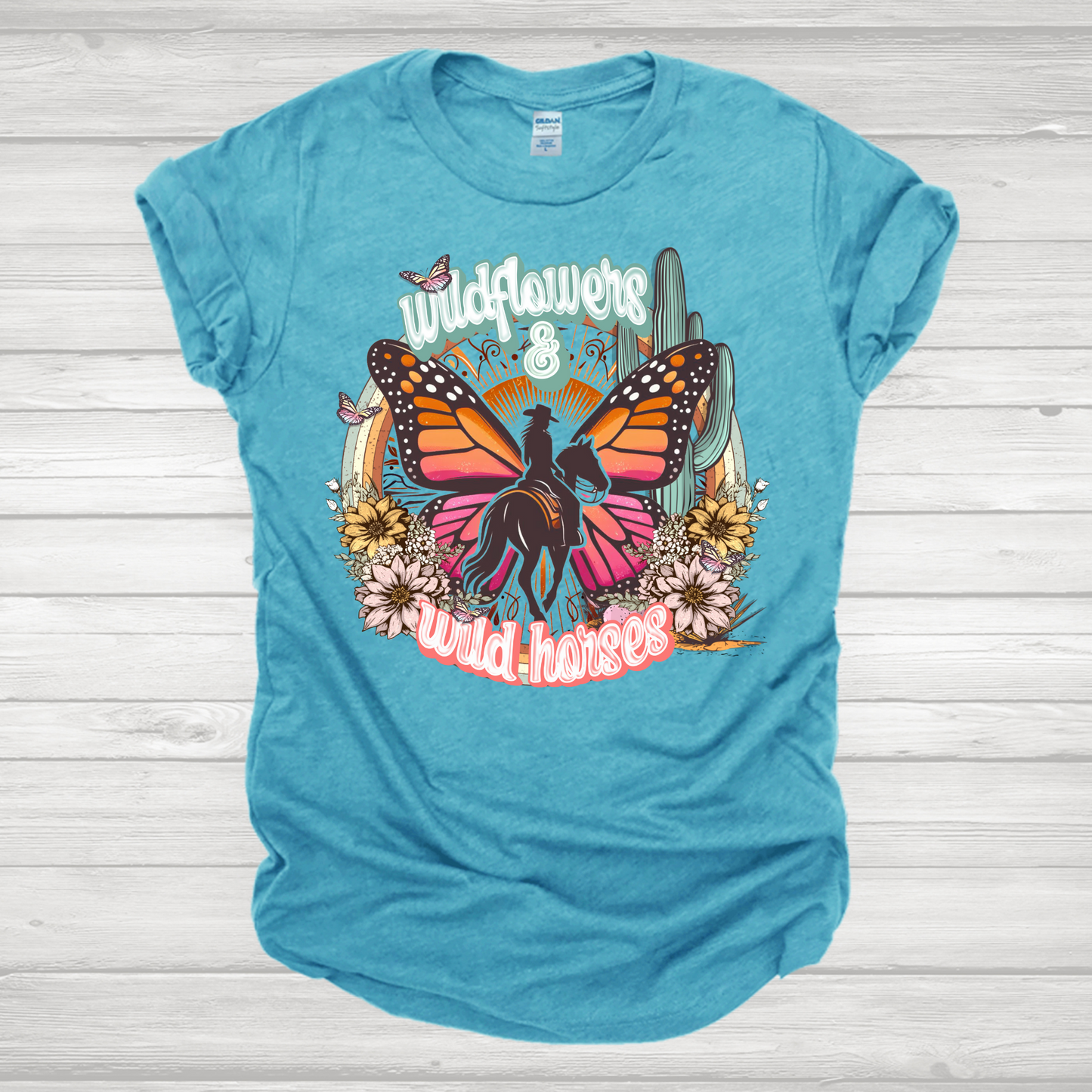 Wildflowers & Wild Horses Transfer