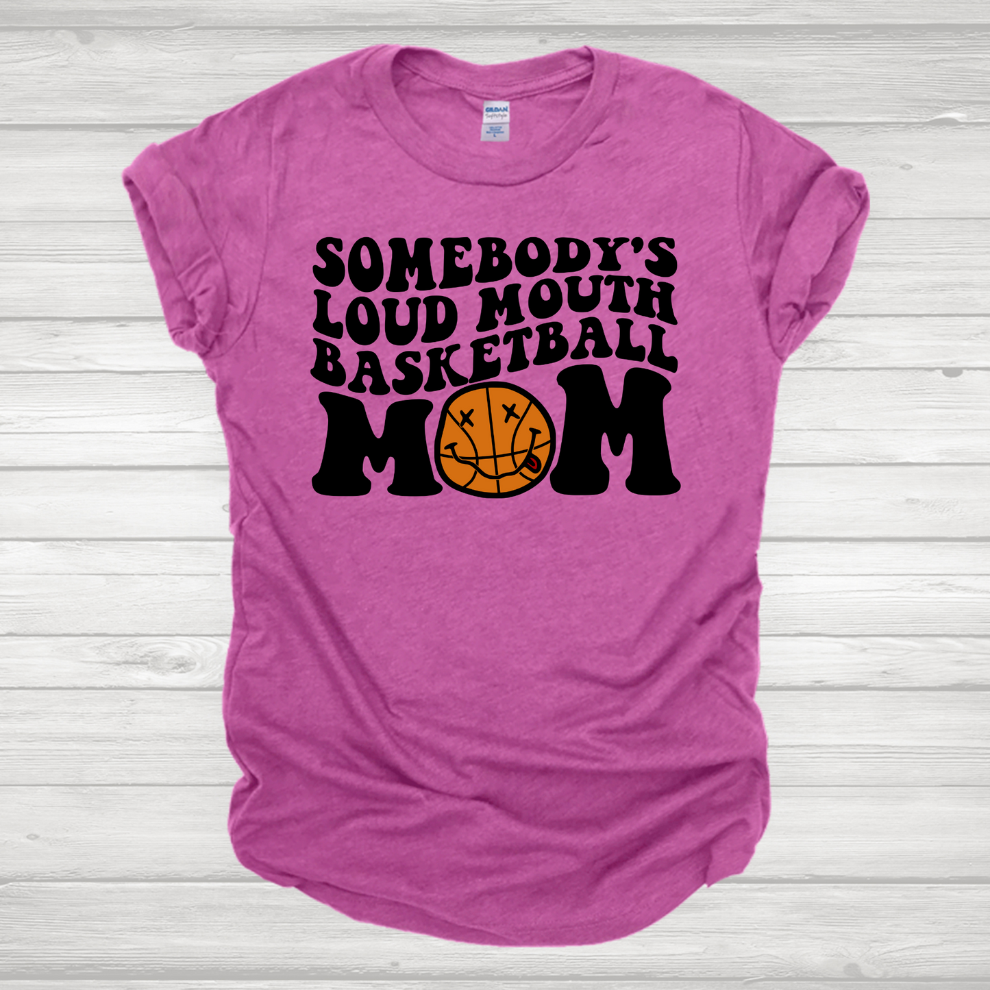 Somebody's Loud Mouth Basketball Mom 4 Transfer