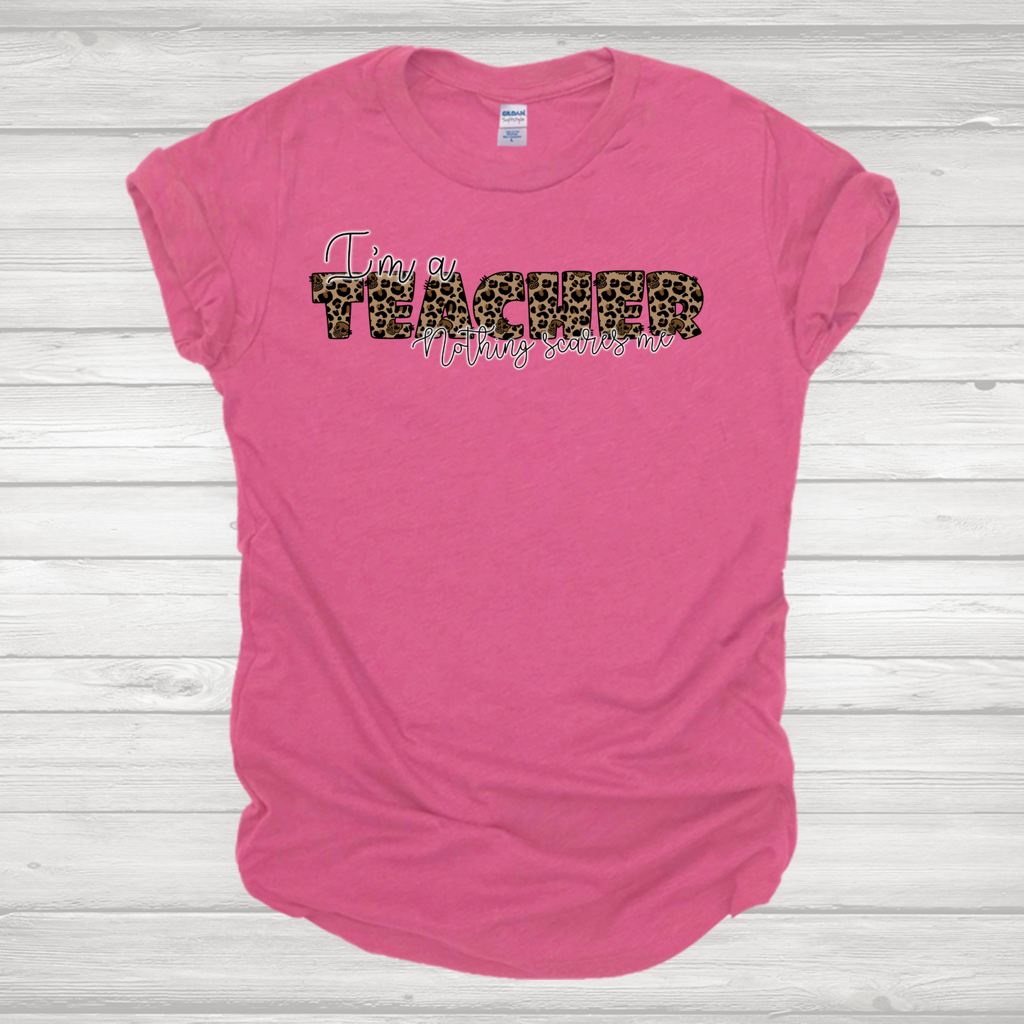 I'm A Teacher Nothing Scares Me Transfer