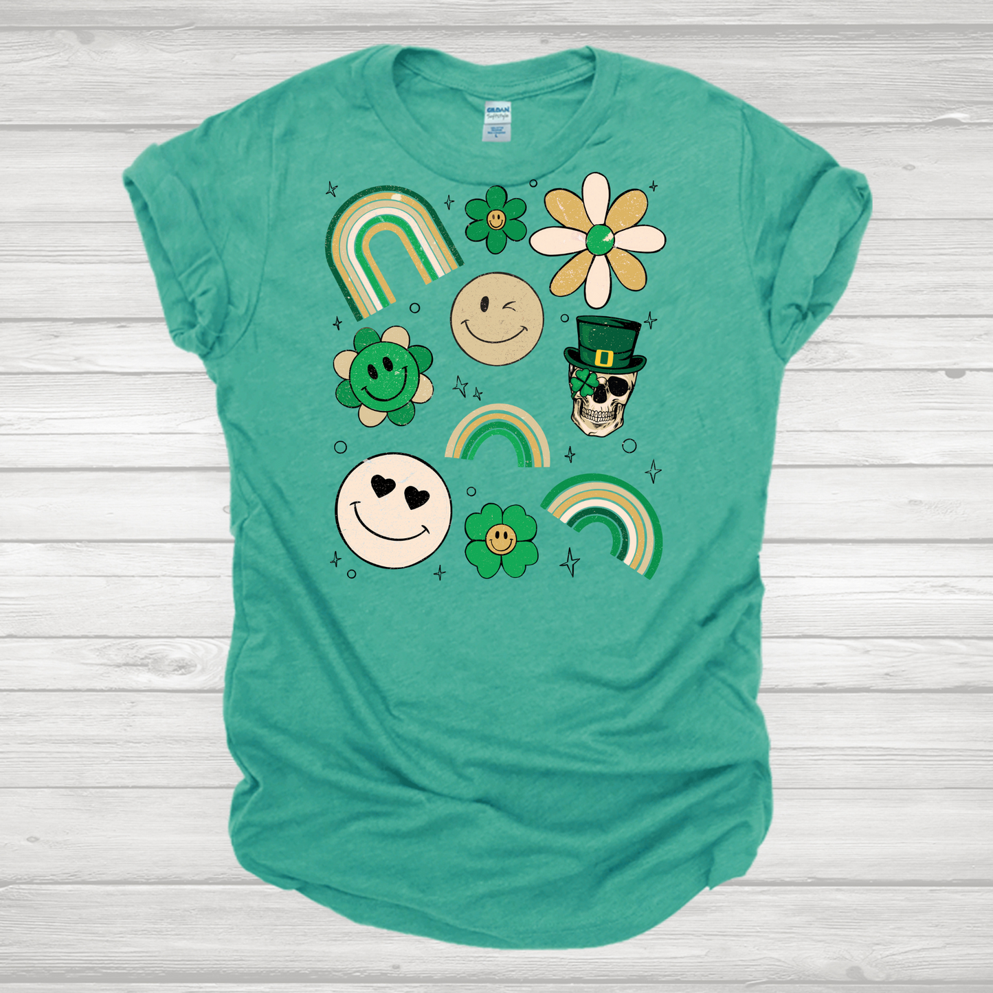 Retro St. Patricks Day Transfer