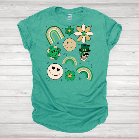 Retro St. Patricks Day Transfer