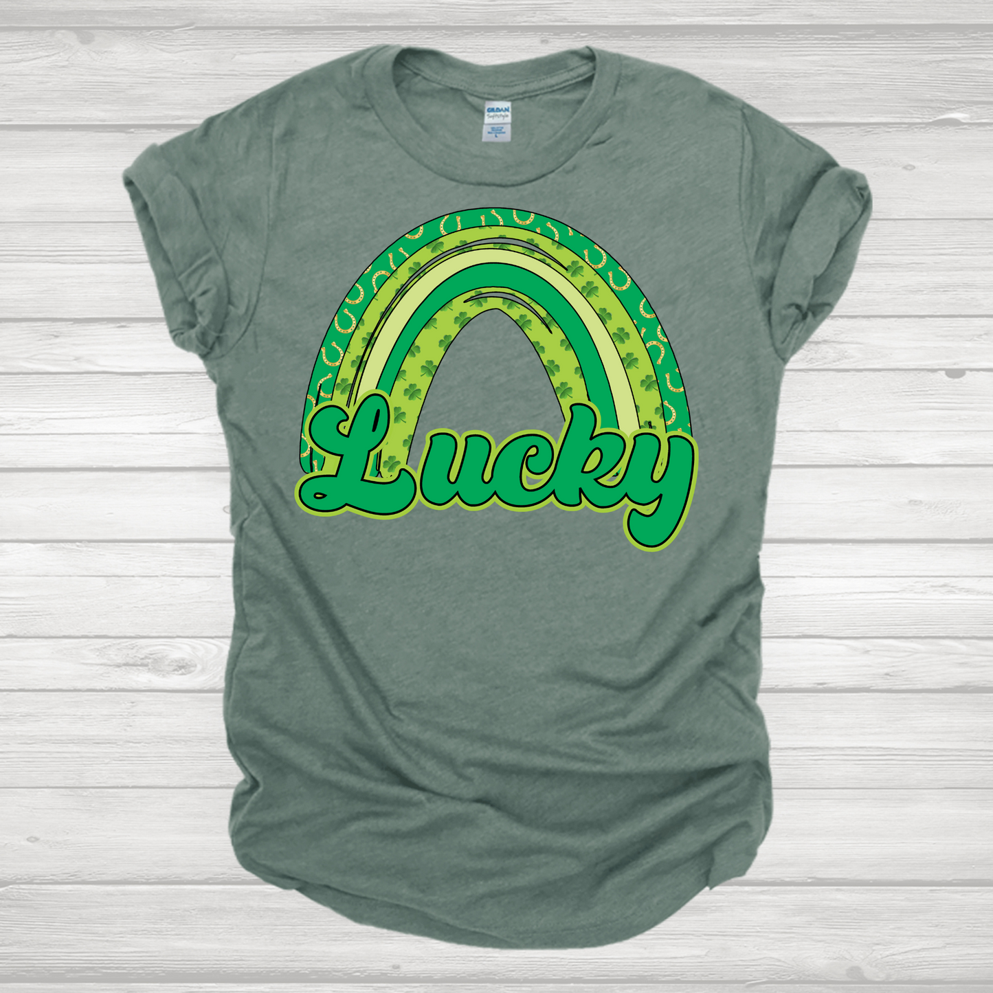Lucky Rainbow Green Transfer