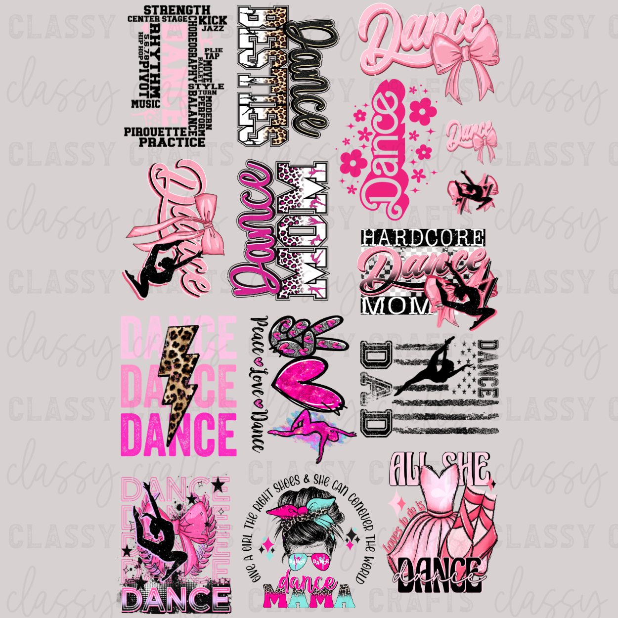 Dance - 30x48 - PREMADE GANG SHEET