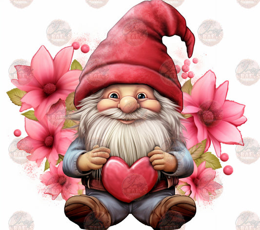 Valentine Gnome Tumbler Wrap
