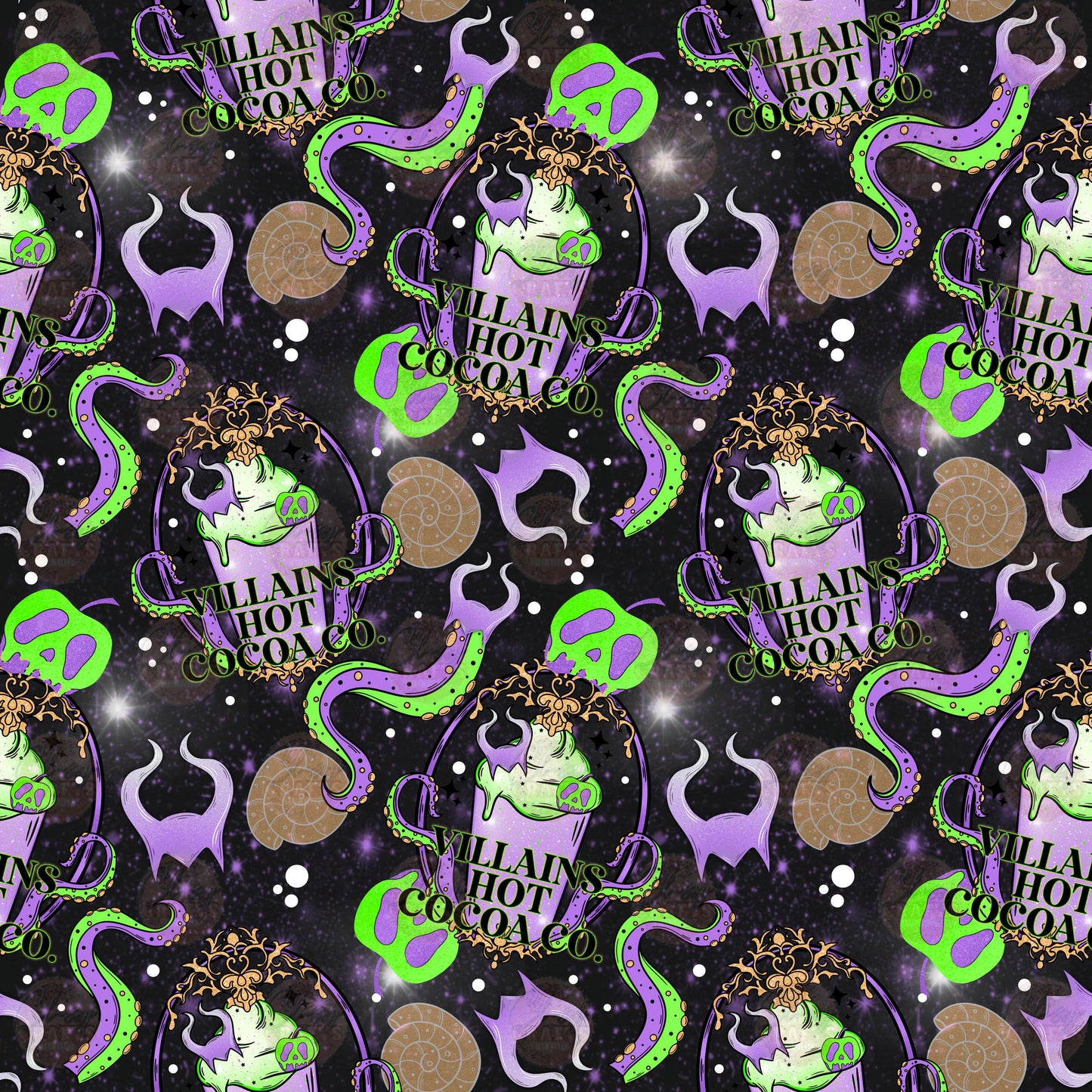 Villain Hot Cocoa Seamless Wrap