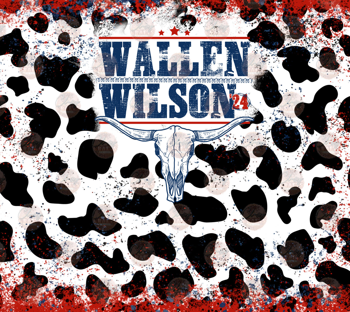 W & W Cowhide Tumbler Wrap