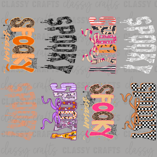 Spooky Gang - 30x24 - PREMADE GANG SHEET