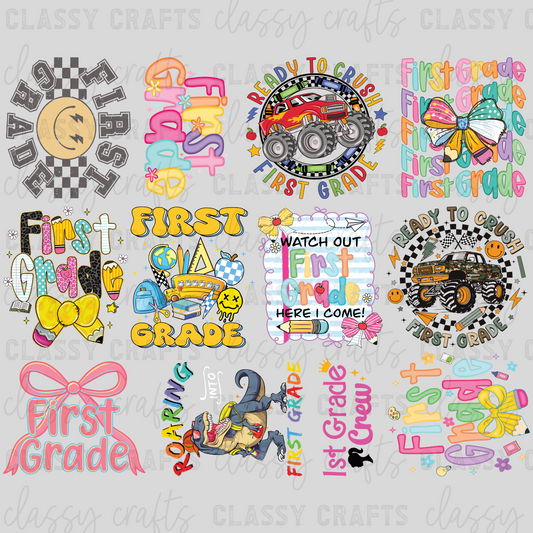 YOUTH Watch Out 1st Grade - 30x24 - PREMADE GANG SHEET