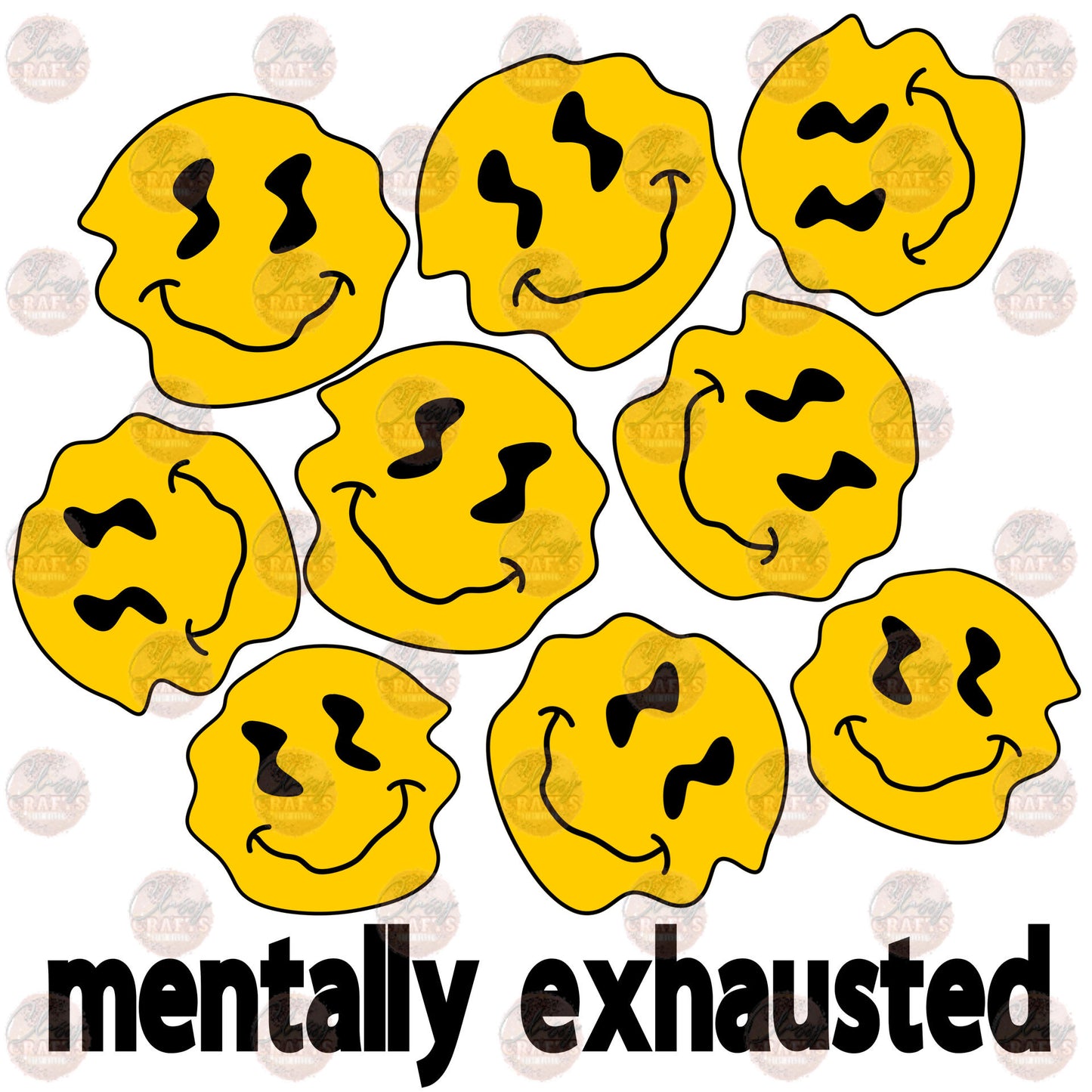 Wavy Smilies Transfer