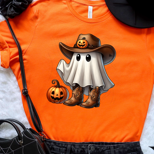 Western Cute Ghost Transfer