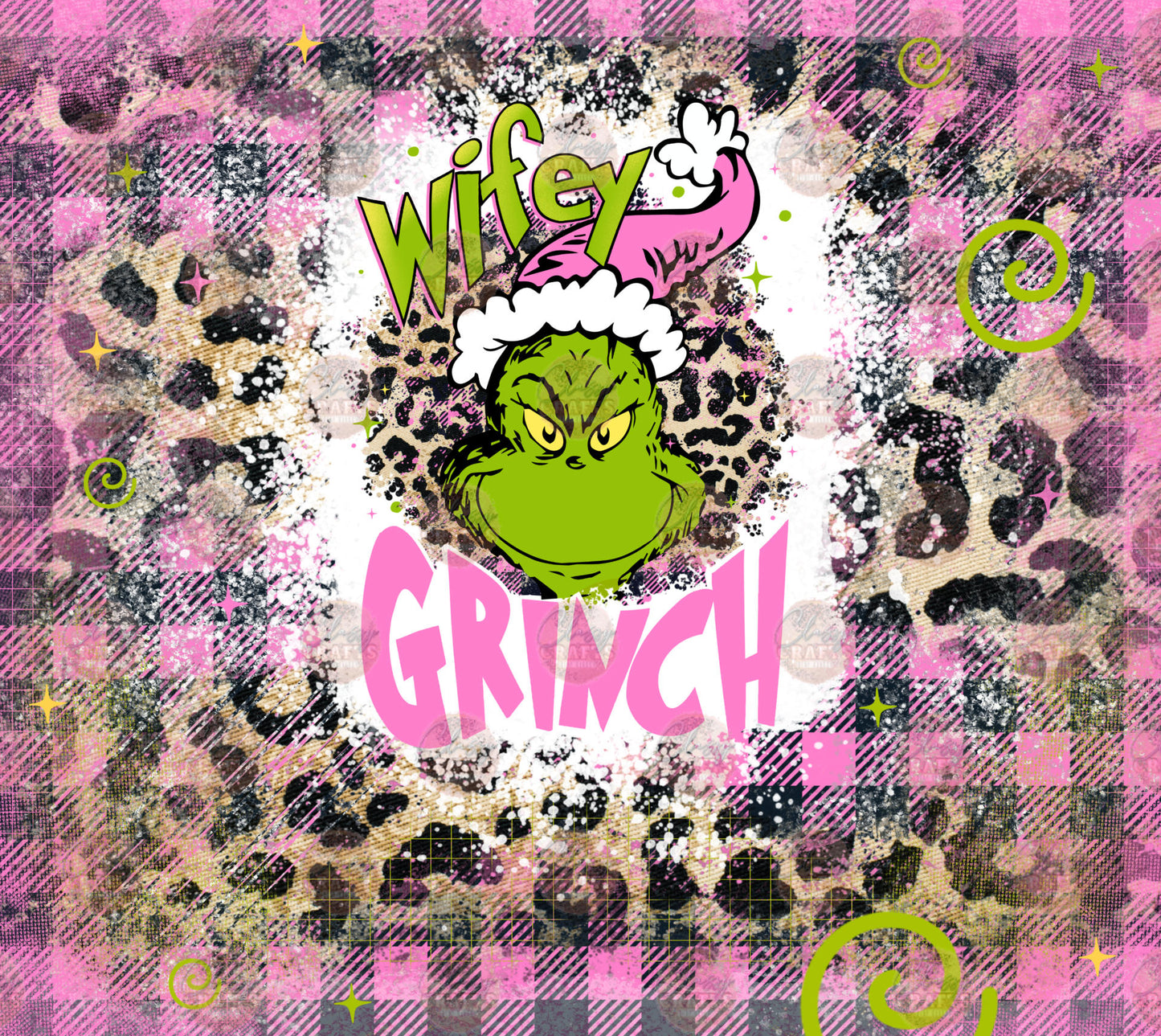 Wifey Grump Tumbler Wrap