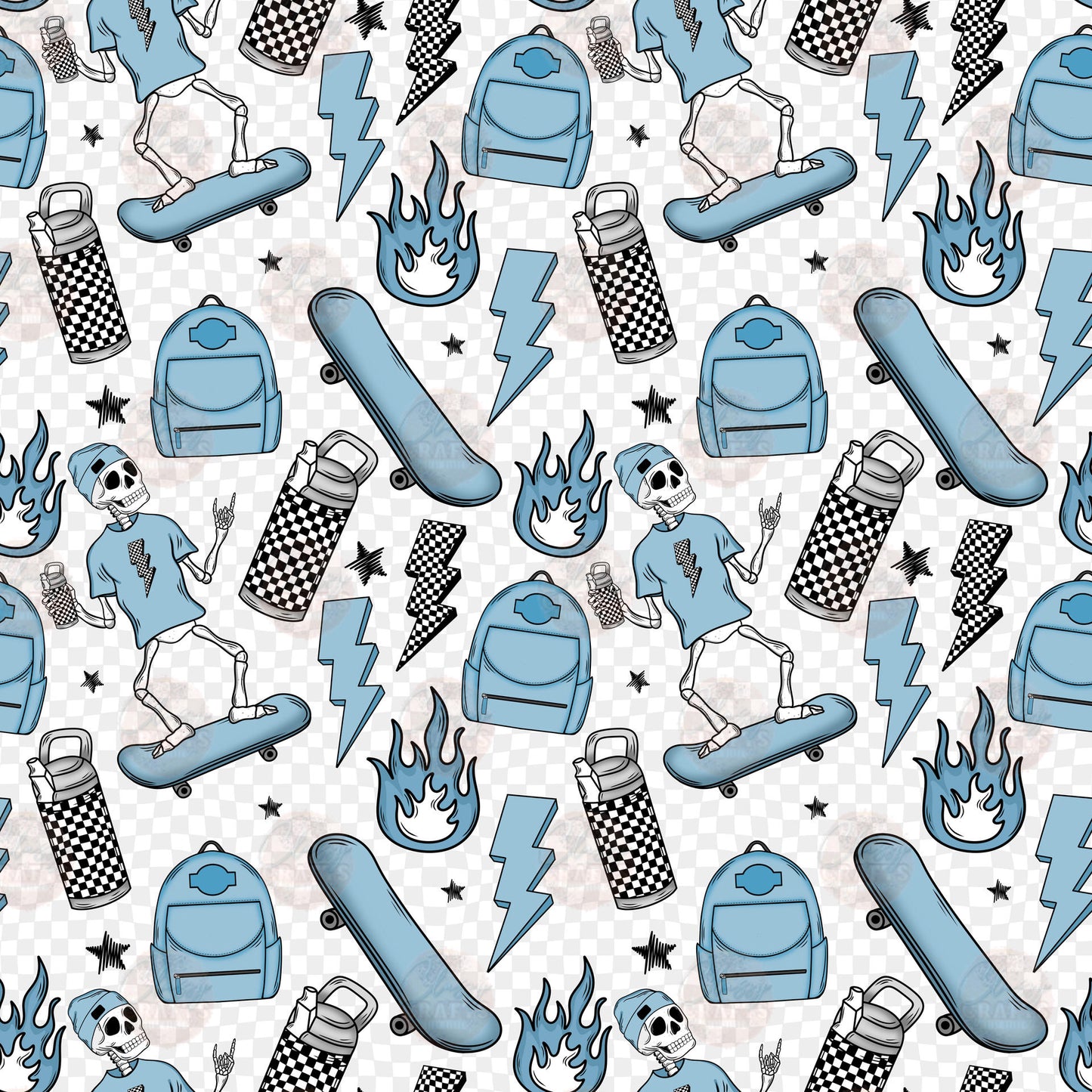 Wild Child Blue Seamless Wrap