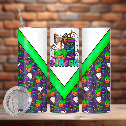 Witch Brew Energy Tumbler Wrap Transfer