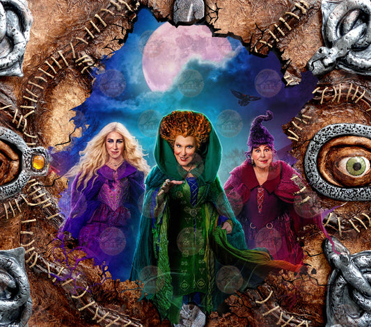 Witchy Book Tumbler Wrap