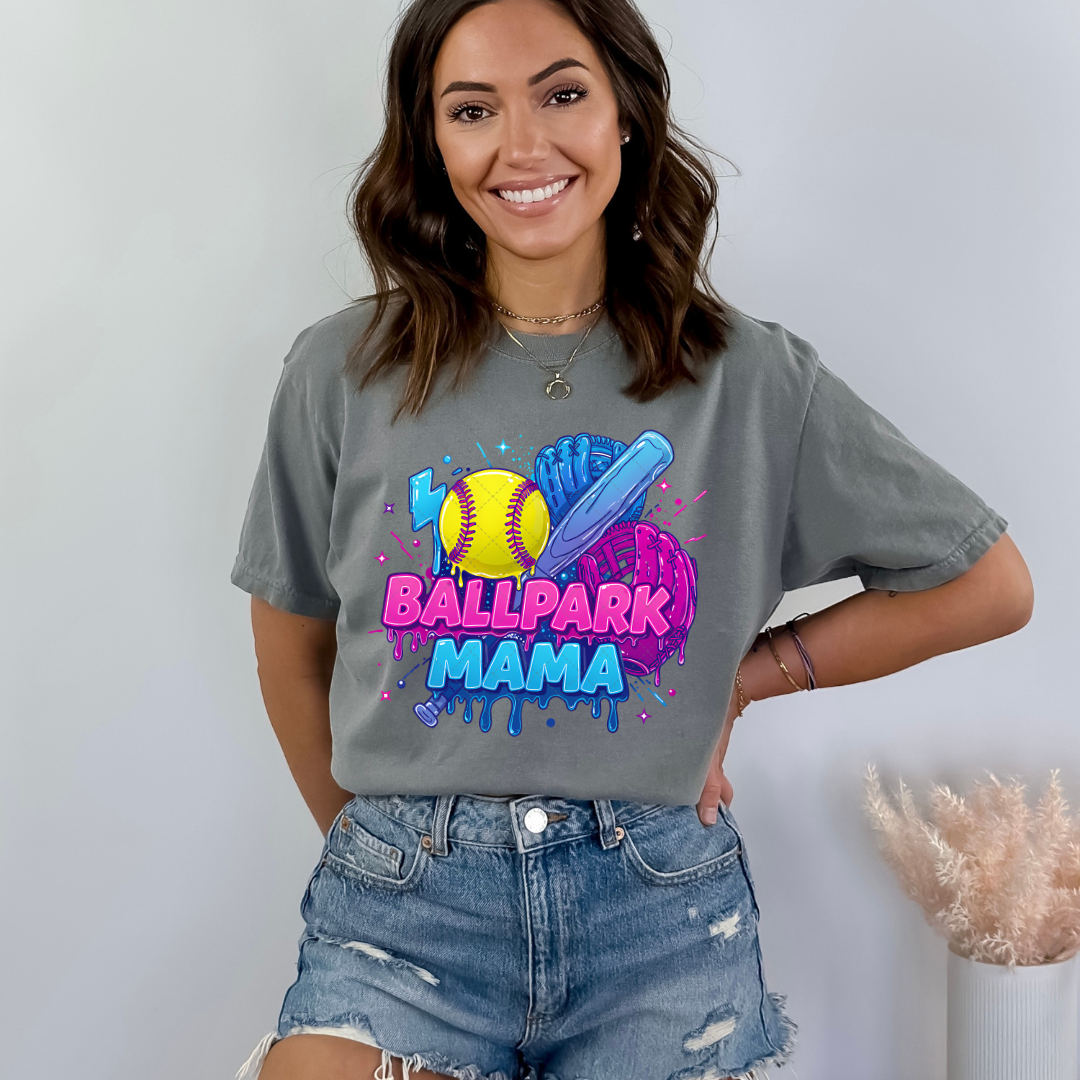 Ballpark Mama Softball Transfer