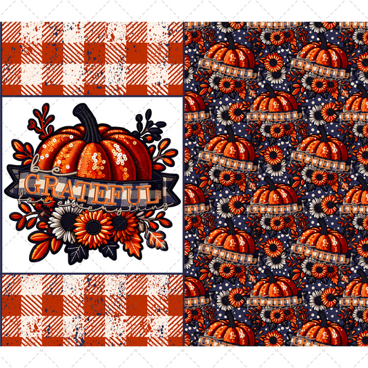 Be Grateful Tumbler Wrap