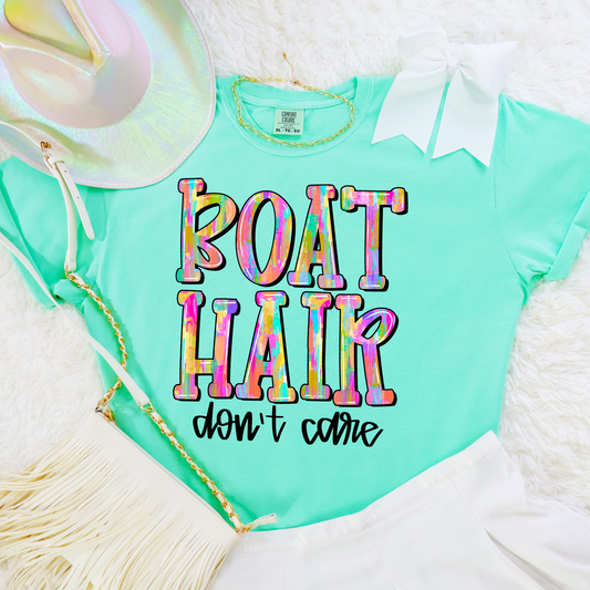 Boat Hair Don't Care Transfer