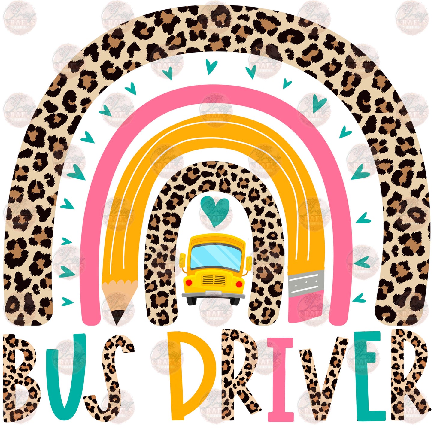 Bus Driver Rainbow Transfer