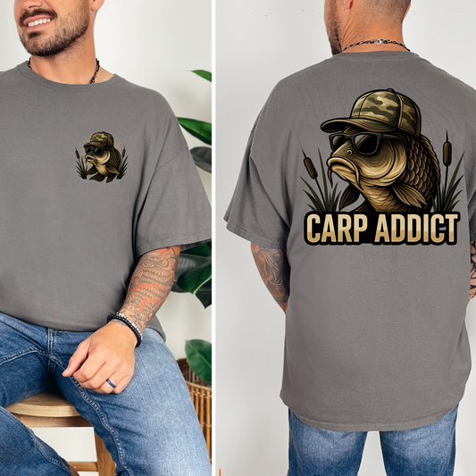 Carp Addict Transfer ** TWO PART* SOLD SEPARATELY**