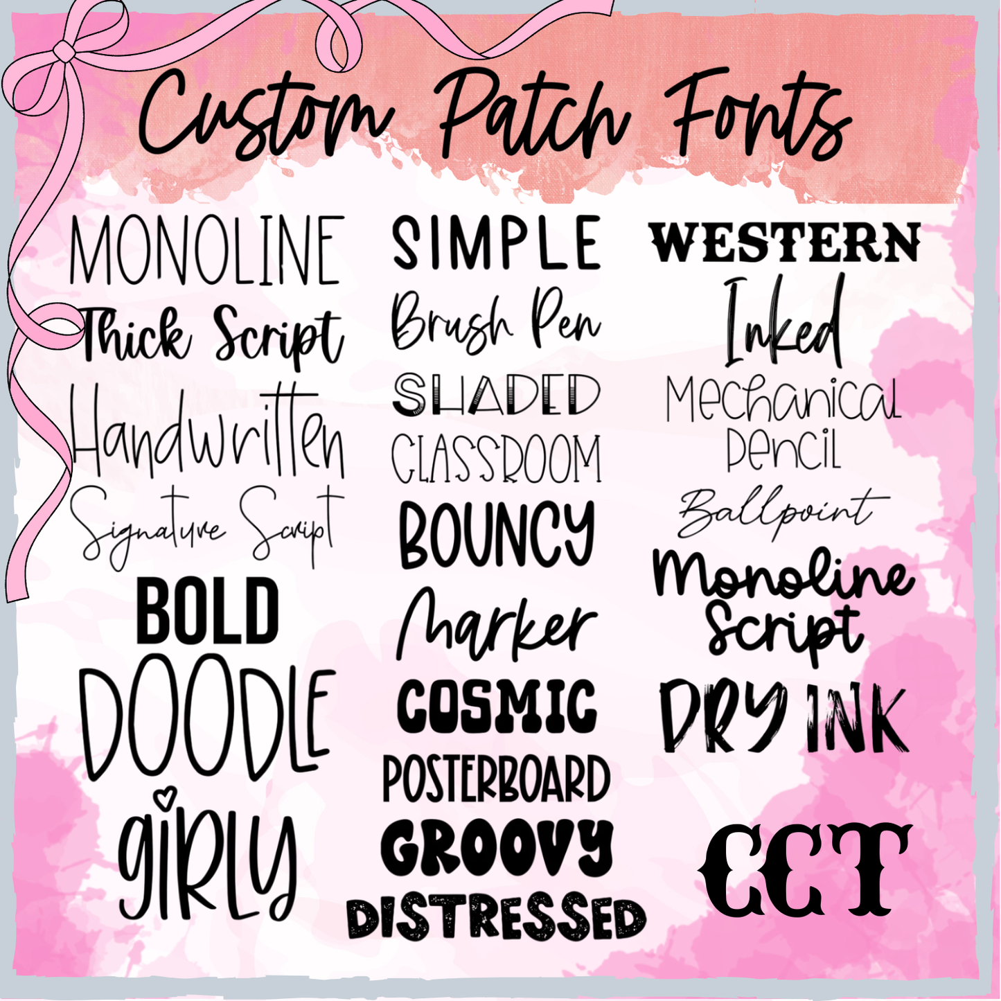 Custom Leather Patch