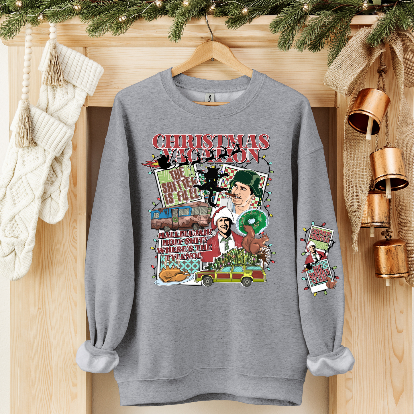 Christmas Vacation Transfer ** TWO PART* SOLD SEPARATELY**