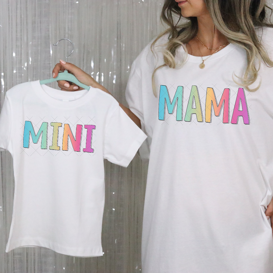 Colorful Mama Mini Transfer