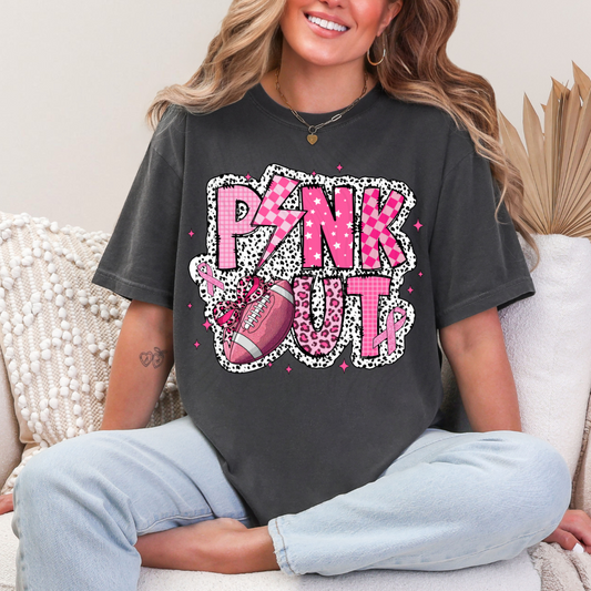 Dalmation Football Pink Out Transfer