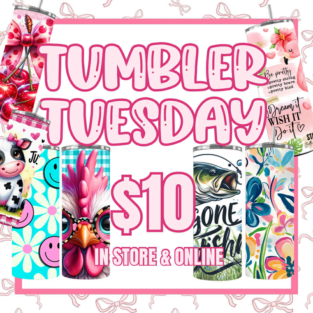 ✨Tumblers Wholesale Priced - Tumbler Tuesday ✨