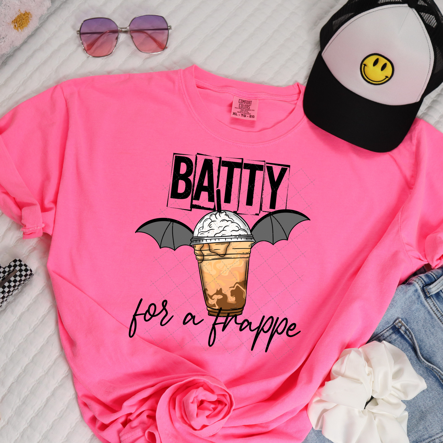 Batty For a Frappe Color Transfer