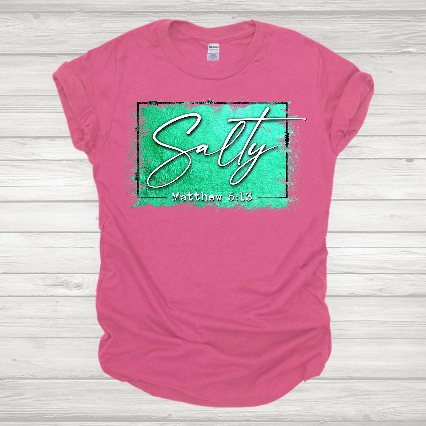 Salty Matthew Turquoise Transfer