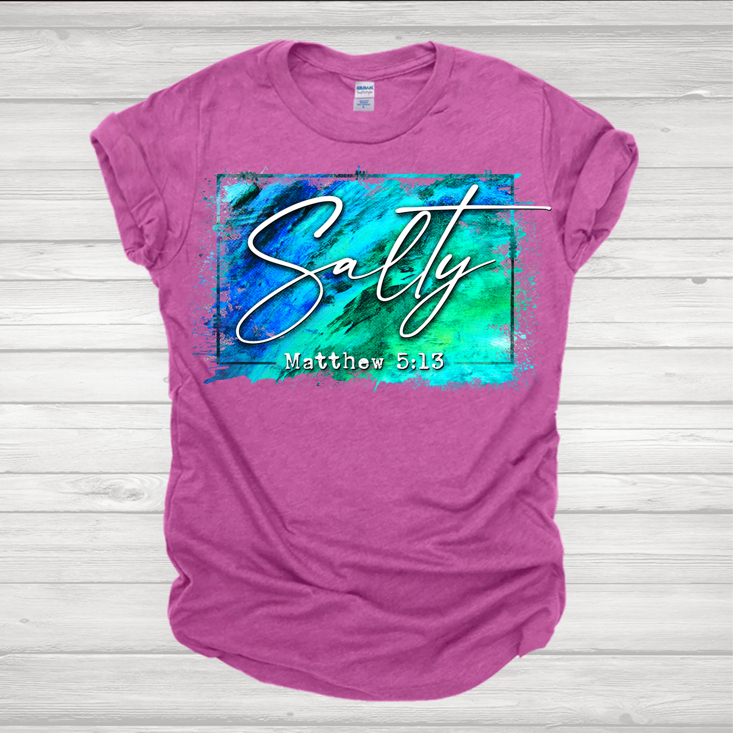 Salty Matthew Blue Green Transfer
