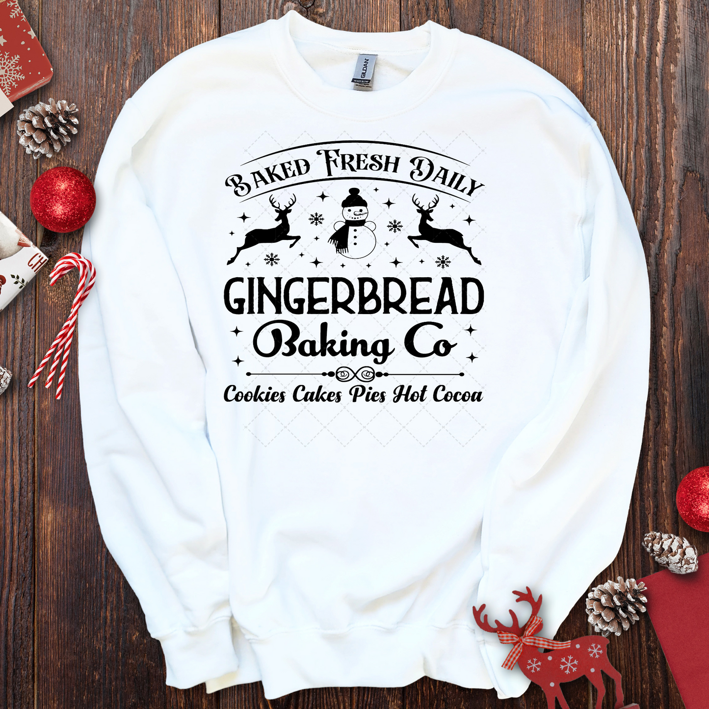Gingerbread Baking Co. Black Transfers