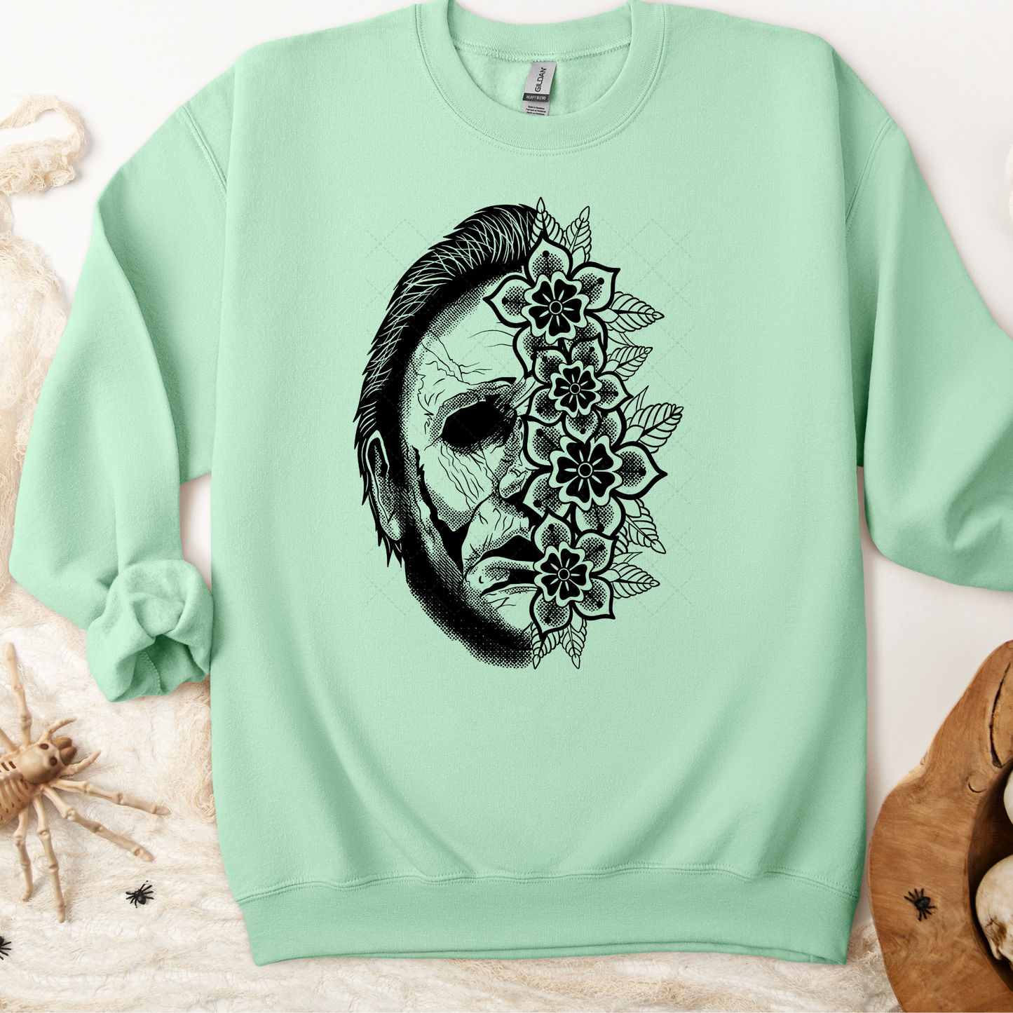 Floral Mike Transfer