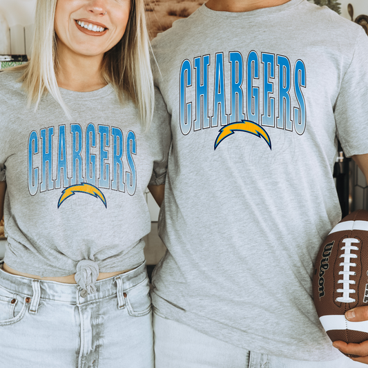 Charger Huge Football Tall Transfer