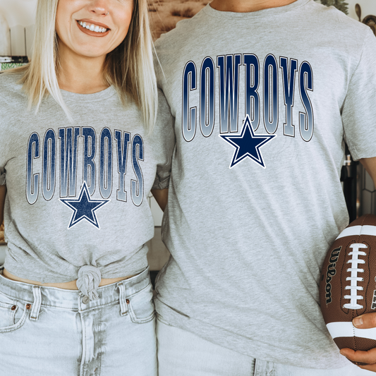 Cowboy Huge Football Tall Transfer