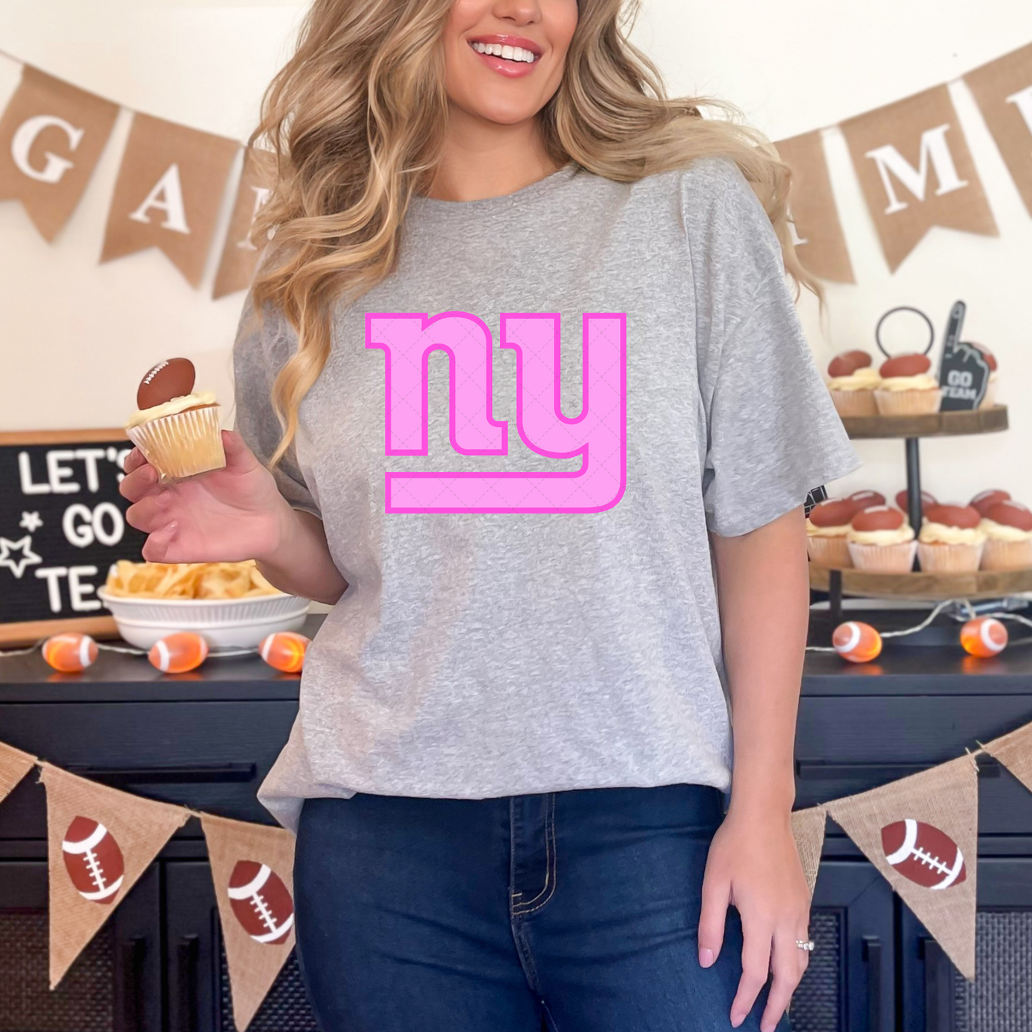 NYG Pink Transfer