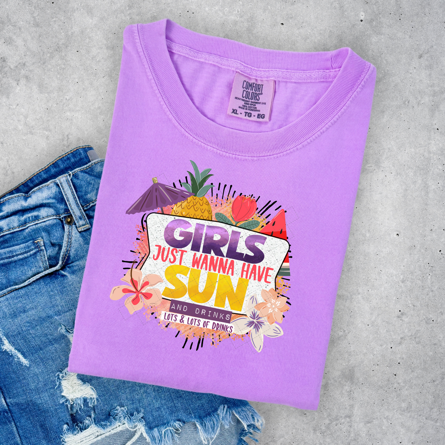 Girls Just Wanna Have Sun Transfer