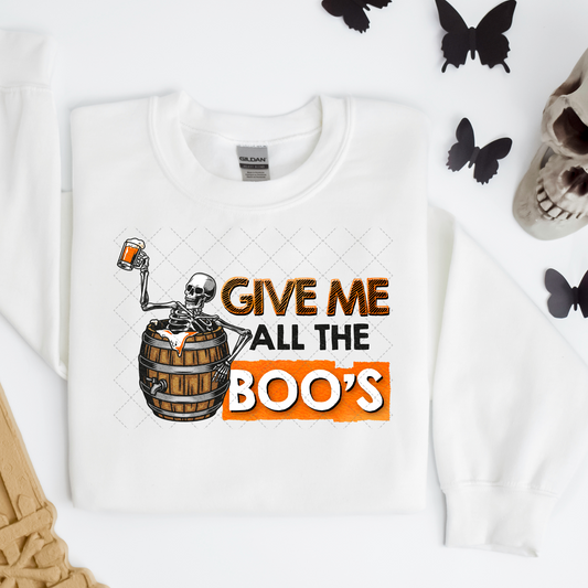 Give Me All The Boos Transfer