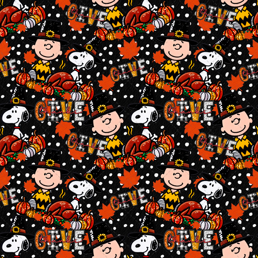 Give Thanks Seamless Tumbler Wrap