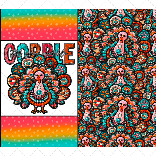 Gobble Tumbler Wrap