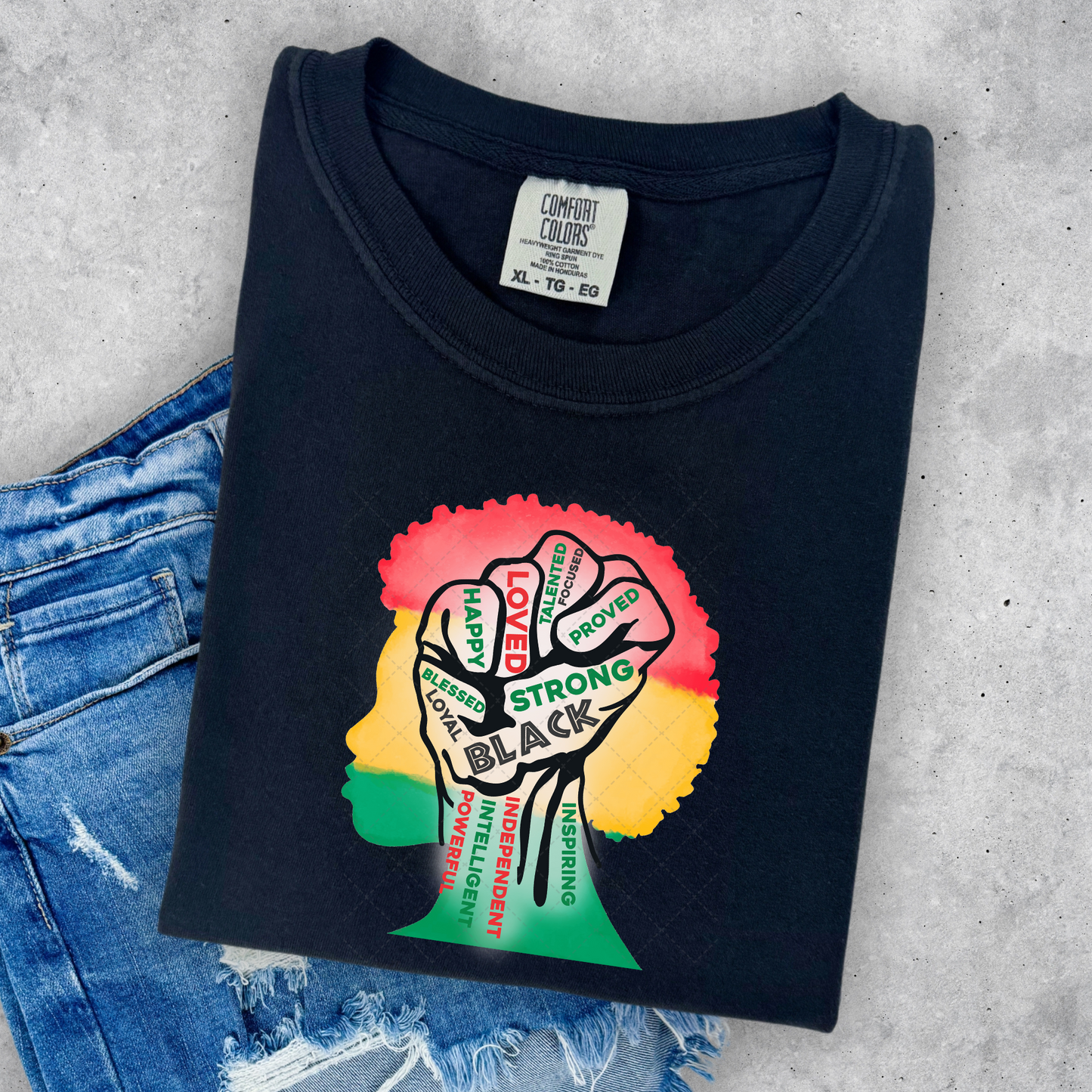 Hand Black History Transfer