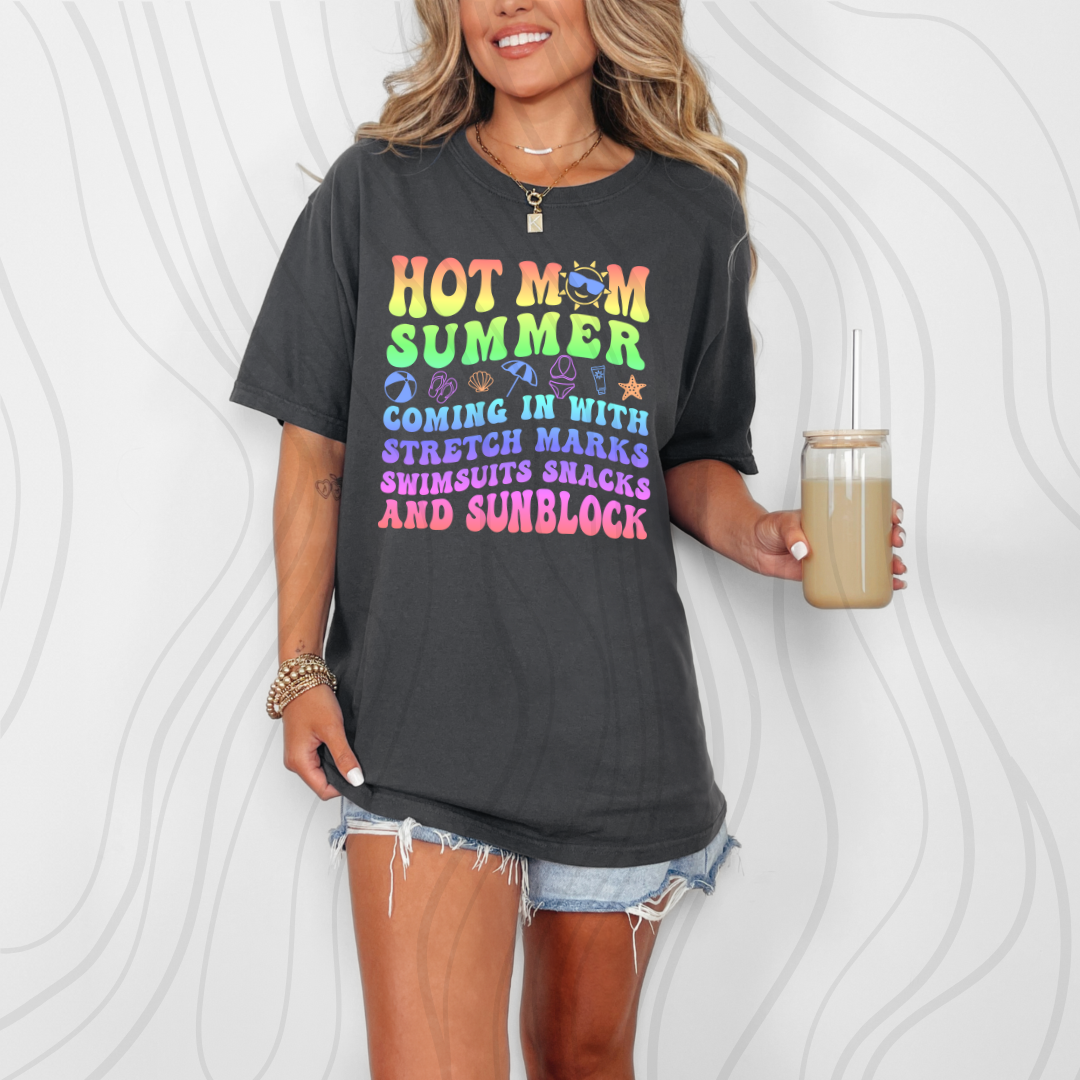 Hot Mom Summer Typo Transfer