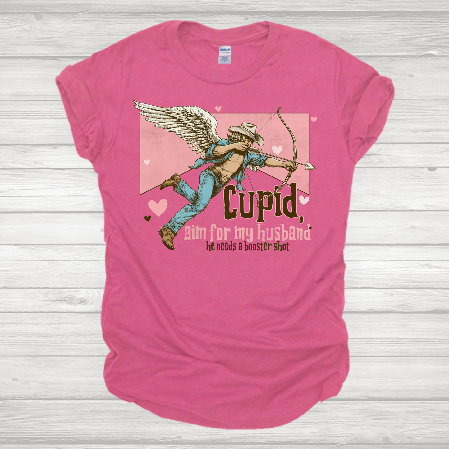 Cupid Aim For My Husband He Needs A Booster Transfer