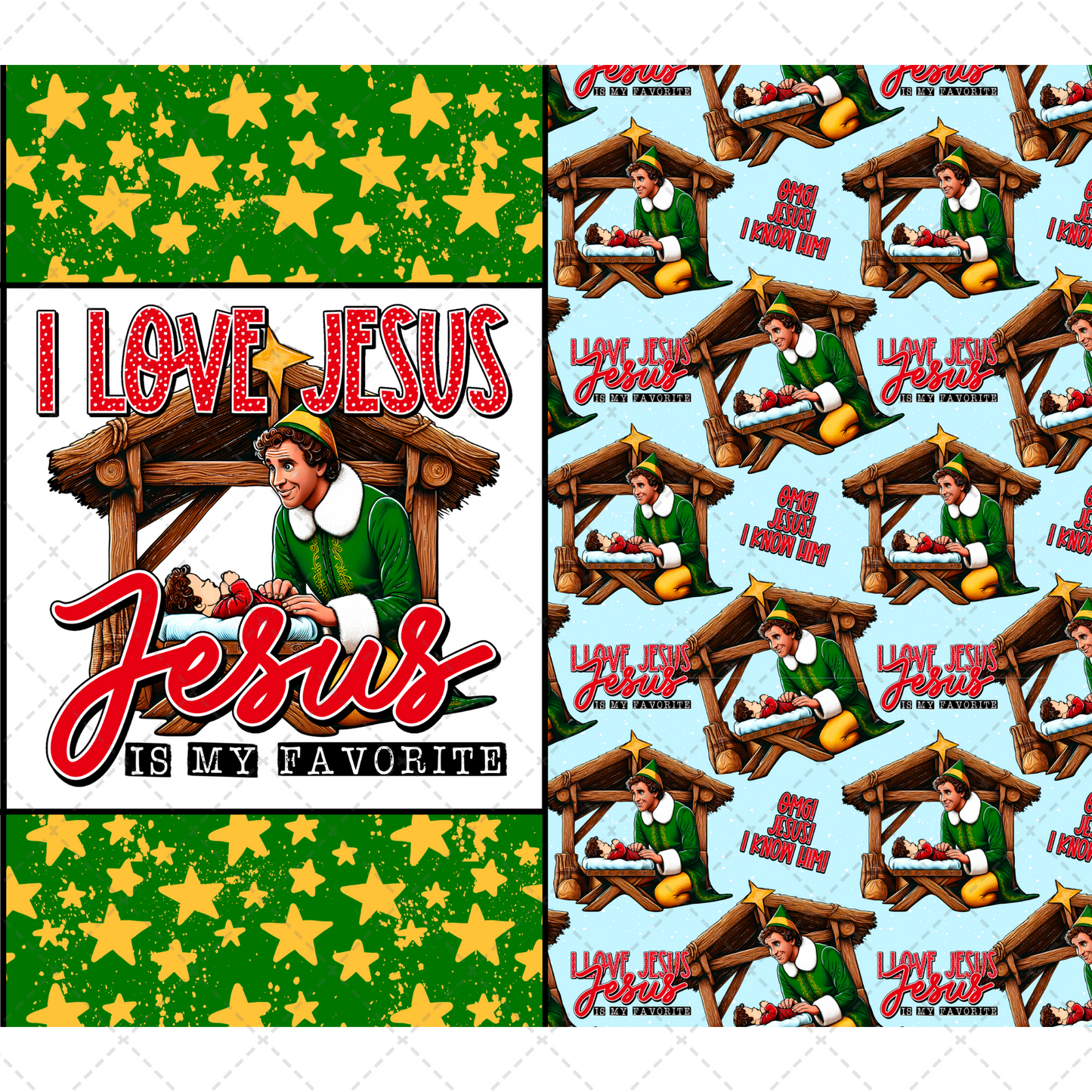 I Love Jesus Tumbler Wrap