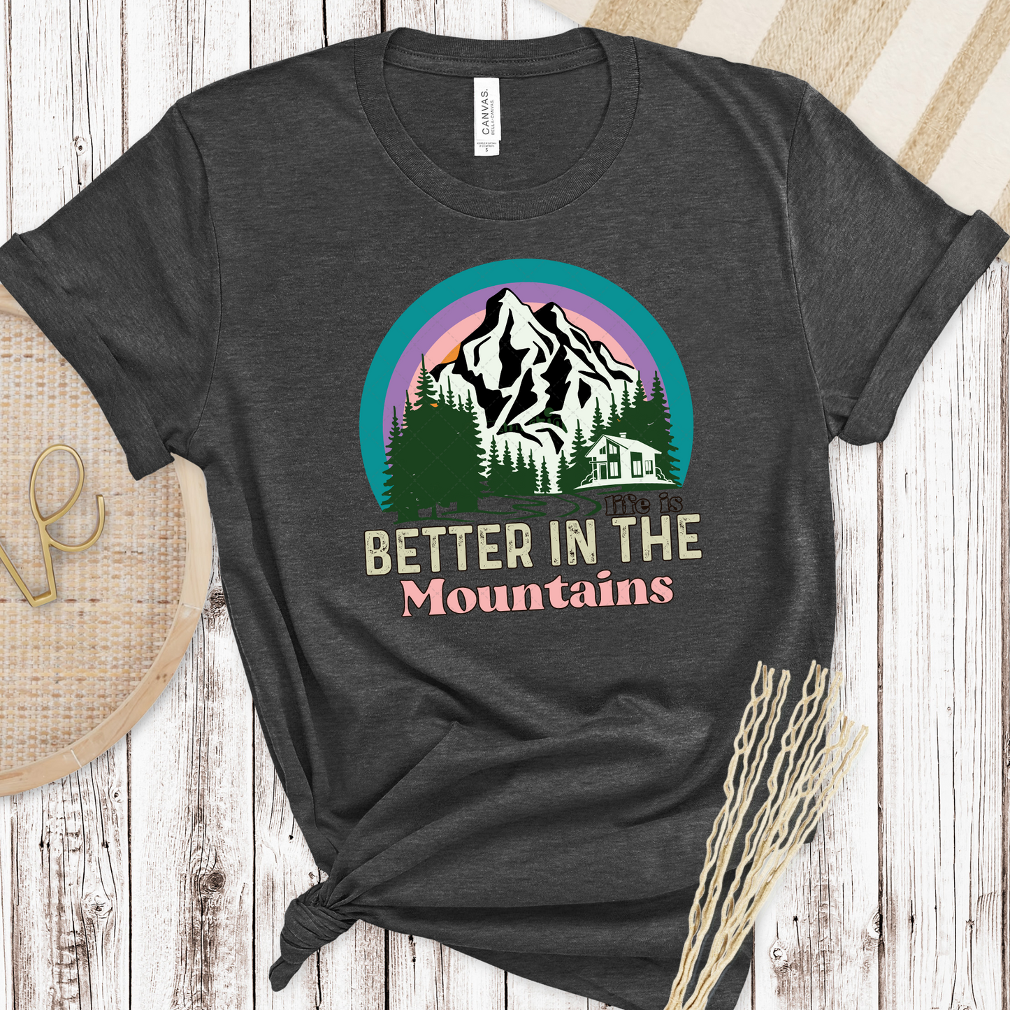 In The Mountains Transfer