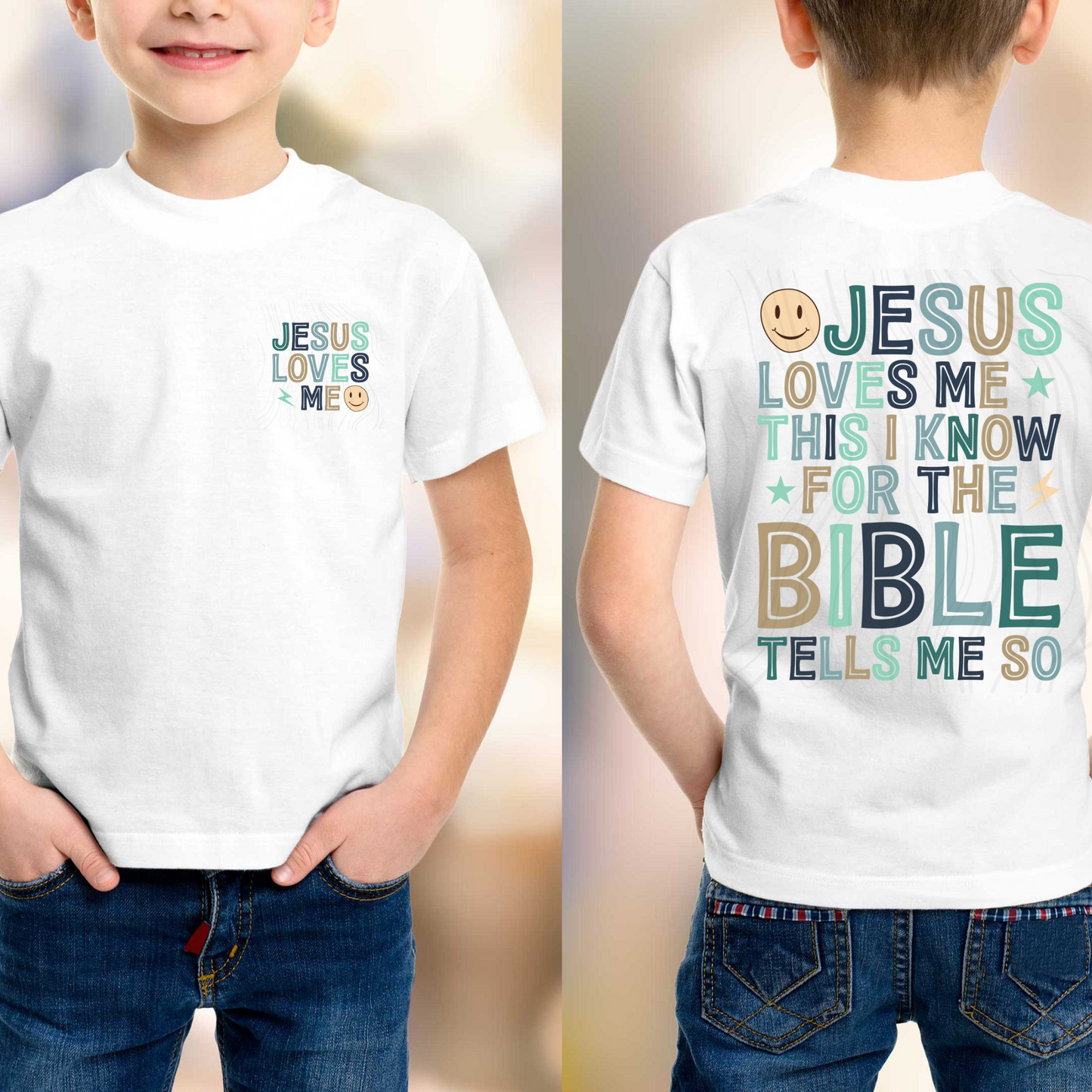 Jesus Loves Me Transfer ** TWO PART* SOLD SEPARATELY**